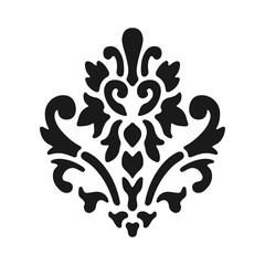 Fleur de lis symbols, black silhouettes - heraldic symbols. Vector Illustration. Medieval signs. Glowing french fleur de lis royal lily. Elegant decoration symbols. © tanyushka81_81