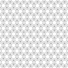 Honeycomb seamless pattern.Vector illustration.Hexagonal cell texture. Grid background.Geometric design. Modern stylish abstract texture. Template for print, textile, wrapping and decoration