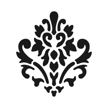 Fleur de lis symbols, black silhouettes - heraldic symbols. Vector Illustration. Medieval signs. Glowing french fleur de lis royal lily. Elegant decoration symbols.