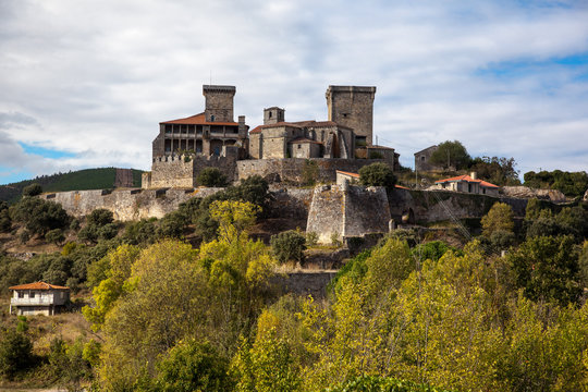 Castle of Monterrei in Galicia. Spain