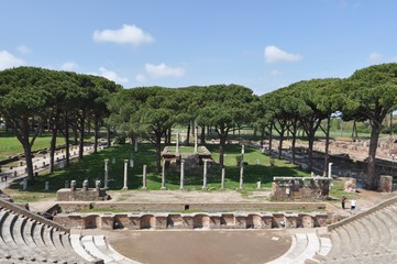 Ostia - ancient harbor of Rome