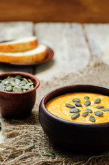 Sweet potato carrot soup