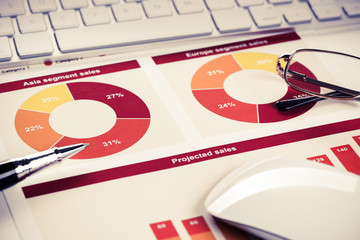 Preparing average sales report