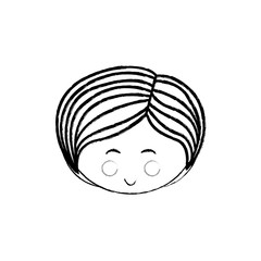 Young man cartoon icon vector illustration graphic design