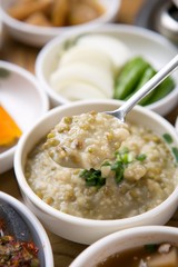 ori juk.  Duck Rice Porridge
