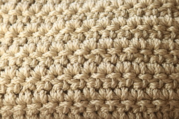 Stitch Work: Double Crochet in a neutral color