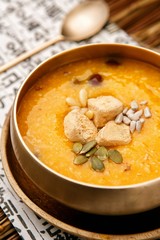 Hobak juk. Pumpkin Porridge 