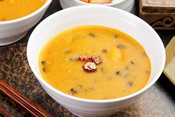 Hobak juk. Pumpkin Porridge 