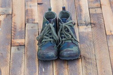 military boots