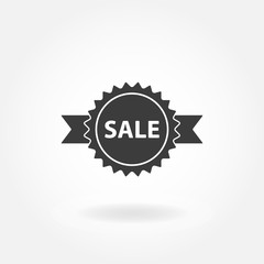 Sale tag icon. Badge Icon vector. 