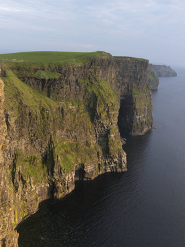 Cliffs of Moher, limestone cliffs, County Clare, Ireland, June 2009