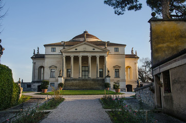 Obraz premium Italian villa from Andrea Palladio in Vincenza, Italy