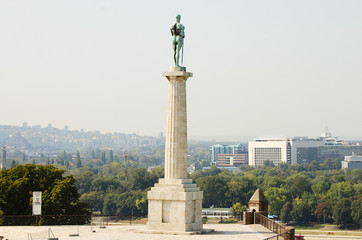 Obraz premium Pobednik Monument - Belgrade - Serbia