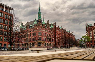Obraz premium Hamburg Speicherstadt Deutschland