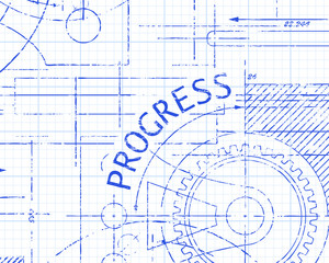 Progress Graph Paper Machine