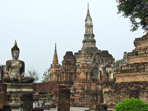Thailand  - Sukhothai - Wat Mahathat