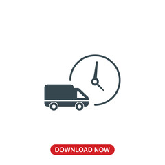 Delivery icon vector