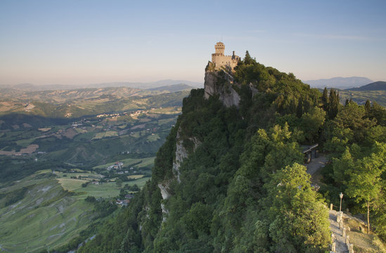 Cesta (Second Tower) Monte Titano, San Marino, May 2009