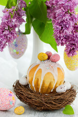Traditional Russian Easter bread
