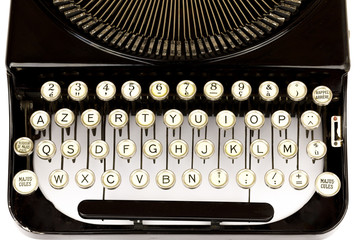 alte Schreibmaschine - Tastatur