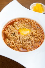 ramyeon. korean style ramen.