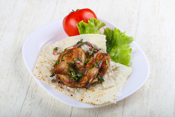 Grilled quail