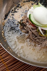 makguksu. Buckwheat Noodles 
