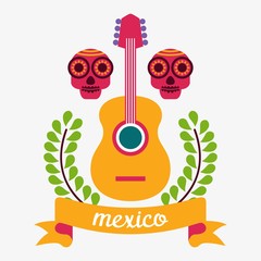 Fototapeta na wymiar Mexico poster design