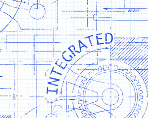 Integrated Graph Paper Machine