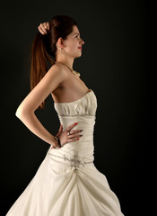 Wedding. Beautiful bride