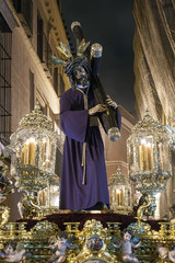 Fototapeta premium Procesión de Jesús del Gran poder en la semana santa de Sevilla