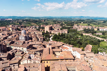 Fototapeta na wymiar Siena Italy