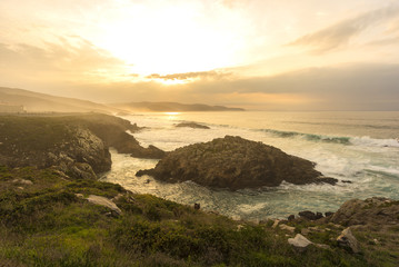 Coast of Arteixo (La Coruna, Spain).