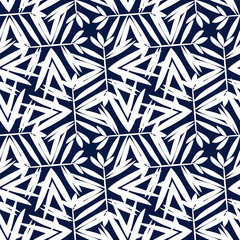 Vintage pattern  with art deco motifs