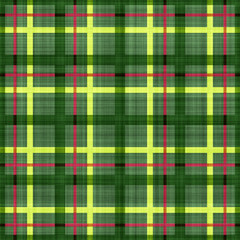 Seamless  pattern   of plaid fabric