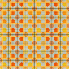 Seamless  pattern   of plaid fabric