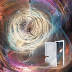 Door in time  Some elements provided courtesy of NASA
