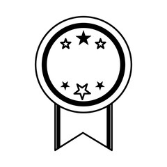 medal price award icon vector illustration design