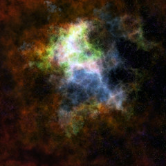 Nebulosity   of universe