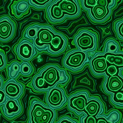Fototapeta premium Seamless malachite pattern 