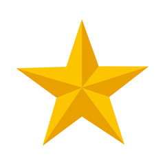 star emblem isolated icon vector illustration design