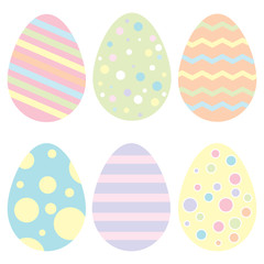 Happy easter greeting card, vector illustration