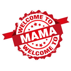 Welcome to mama stamp.Sign.Seal.Logo