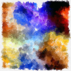 Watercolor dots texture