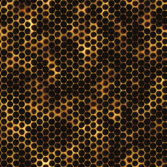 Seamless  pattern  wih honeycomb