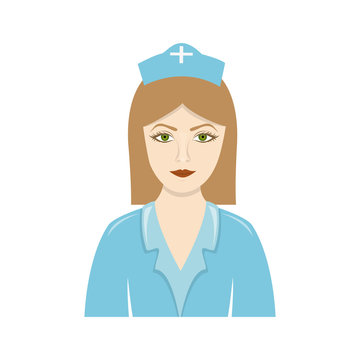 color people nurce icon image, vector illustration design