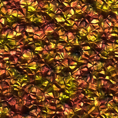 Seamless  pattern  of metal crystals
