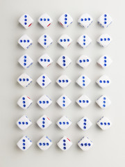 corner three cross pattern