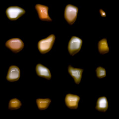 Seamless  pattern  with mineral collection 