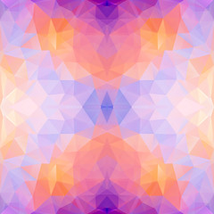 Obraz premium Abstract polygonal vector seamless pattern